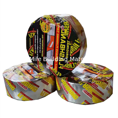 self-adhesive bitumen flash， SGS/CE certification, Self-adhesive Rubber Bitumen flashing tape/flash band