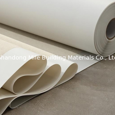 Full-bond to concrete high polymer waterproof membrane for industrail and civil bulding , HDPE waterproofing membrane