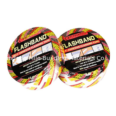 Aaluminium bitumen tape with good quality waterproof 10 meter self adhesive tape flashing band
