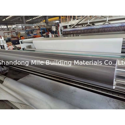 Excellent Resistance To Thermal Aging  TPO polyester felt reinforced light ivory waterproofing TPO membra