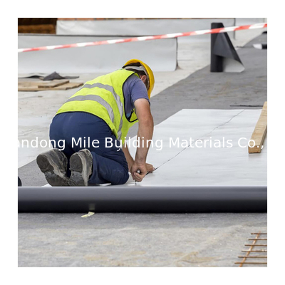 Hot Welding Polyester Mesh Reinforced TPO Waterproof Membrane Of New Waterproof Material
