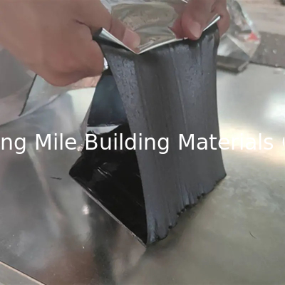 non-woven fabrics surface self-adhesive butyl window tape factory supplier butyl flashing tape aluminum foil Butyl rubbe