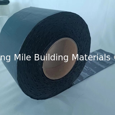 Popular Gun Grey Aluminum Foil Self-Adhesive Rubber Bitumen Flashing Tape/Flash Band，Self-Adhesive Asphalt Flash Tape
