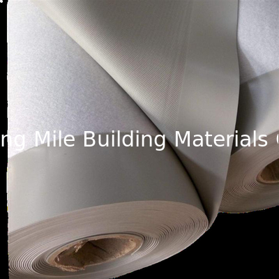 PVC waterproof membrane anti-uv grey pvc heating weldable waterproof membrane
