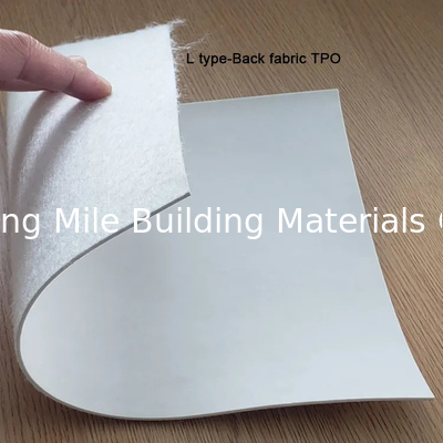 Polyester Mesh Reinforced Type P 1.5mm Roof TPO Waterproofing Membrane