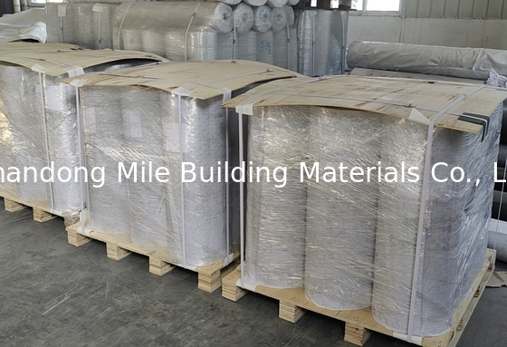 Non-woven fabric backing with fiberglass reinforced TPO waterproof membrane TPO Walkway Board