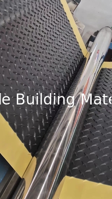 Non-woven fabric backing with fiberglass reinforced TPO waterproof membrane TPO Walkway Board