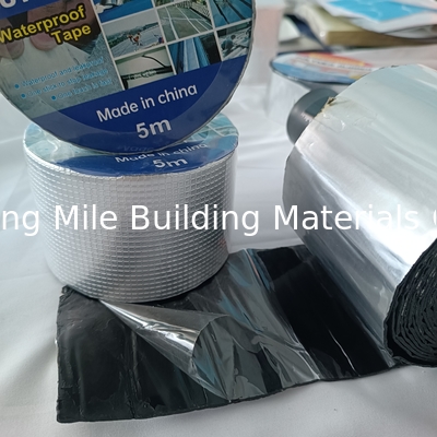High Quality Manufacturer Waterproof Self Adhesive Bitumen Flash Tape, Self Adhesive Bitumen Aluminum Flash  Tape