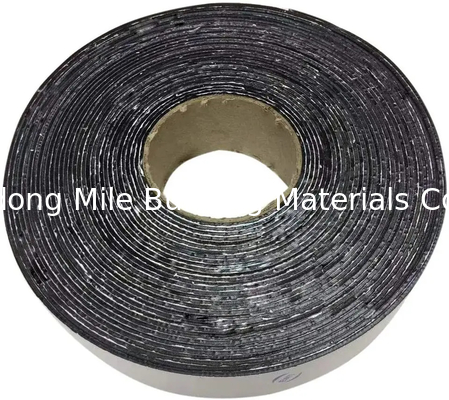 Gun Grey Aluminum Foil Self-adhesive Bitumen Flash Band Roofing Waterproof Tape stronger seal membrane for roofing