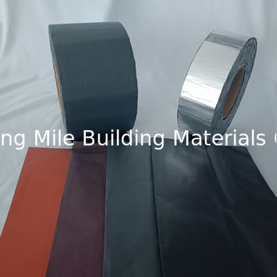 Self Adhesive Waterproof Customized Color Aluminum Foil bitumen roofing Tape flash band