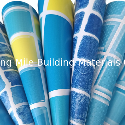 Manufacturer Reinforced With Fabric Liners for Swimming Pool Unti-UV PVC Reinforced pvc swimming pool liner china