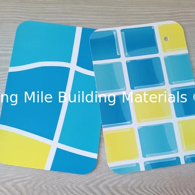 Manufacturer Reinforced With Fabric Liners for Swimming Pool Unti-UV PVC Reinforced pvc swimming pool liner china