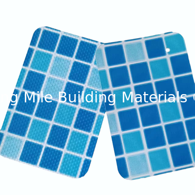 Manufacturer Reinforced With Fabric Liners for Swimming Pool Unti-UV PVC Reinforced pvc swimming pool liner china