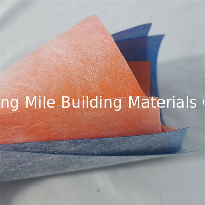 Tile Adhesive Foil 0.5mm 0.6mm PP PE Membrane Waterproofing Fabric With High Tensile Strength