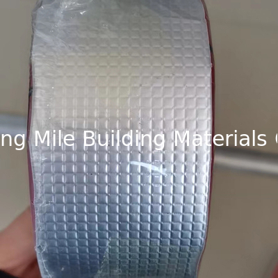 Self Adhesive Butyl Waterproof Tape Aluminum Foil Rubber Tape