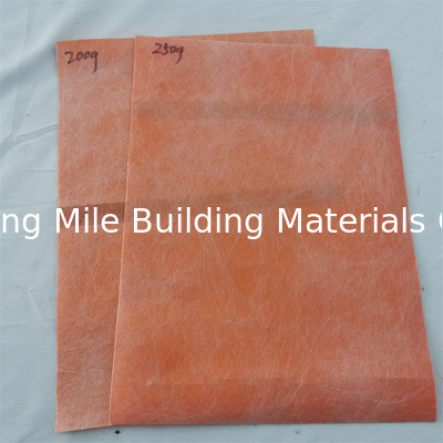 Antifracture Membrane 0.5mm 0.6mm Colorful PP Fleece Waterprof Liner For Washer Room Wall And Floor