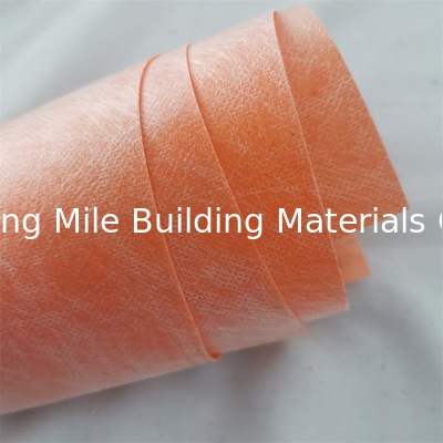 Tile Adhesive Foil 0.5mm 0.6mm PP PE Membrane Waterproofing Fabric With High Tensile Strength