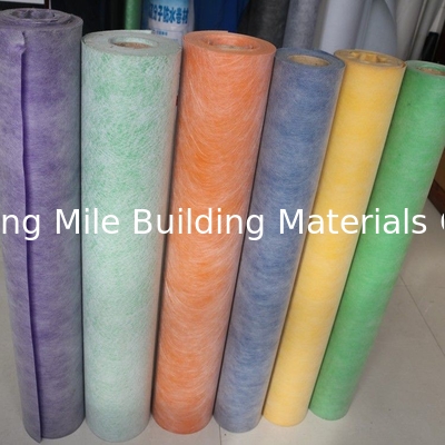 Antifracture PP PE Membrane 0.5mm 0.6mm Fleece Waterprofing Liner For Washer Room Wall And Floor