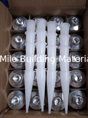 White Grey Black Color 310ml 600ml Aluminium Tube Packing Polyurethane PU Sealant Waterproof For Projects
