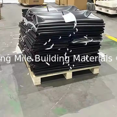Free Sample outdoor Wholesale Precut Foldable foil damp proof liner EPDM Fish Pond Lining for Aquaculture Backyard Water