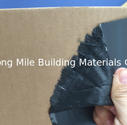 Waterproof membrane High stickness HDPE surface Bitumen self adhesive tape