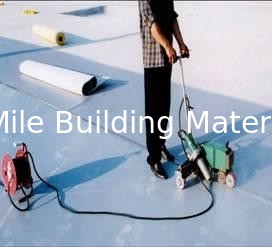 China supplier 1.2mm 1.5mm 2.0mm PVC waterproof membrane for roof