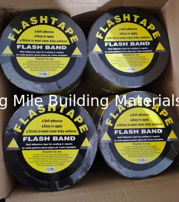 Anti Corrosion Self Adhesive Waterproofing Duct Tape Roof Flashing Bitumen Tape Sealing Repair Aluminum Foil Glass Tape