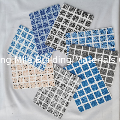 Hot Sales 3D 1.5mm 2.0mm Reinfoced Materials PVC Liner For Swimming Pool In Mosaic Color