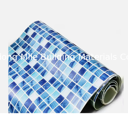 1.5mm thickness mosaic pattern printing Swimming Pool Pond Liner Durable PVC Vinyl Swimming Pool Liners