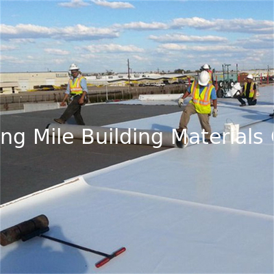 Single Ply TPO Roof Membrane Smooth Version TPO Waterproof Membrane For Roofing Waterproof