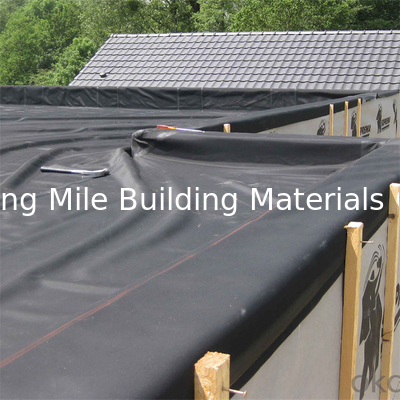 EPDM Rubber Waterproofing Membrane EPDM Membrane Used for Roof