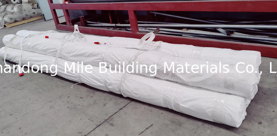 White EPDM Rubber Roofing Waterproof Membrane For Construction Film 1.2mm 1.5mm PVC TPO Geomembrane Reinforced Membranes Sheet