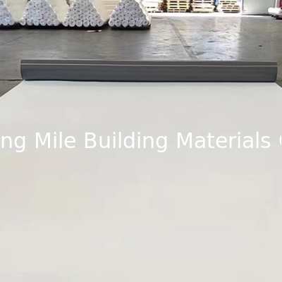 Popular Reinforced TPO Roofing Membrane Single Ply Roof Waterproof Membrane Sheet