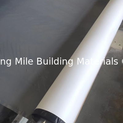 2-8m Wide Processing Weld Epdm Rubber Self-adhesive Waterproof Membrane Rolls