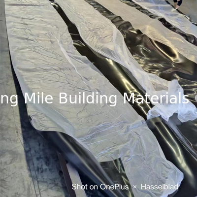 Popular 1.0mm 1.2mm 1.5mm thickness Roofing Underlayment Waterproof Tarpaulin Roll EPDM Membrane Pond Liner