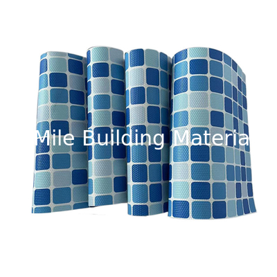 Various Colors Different Patterns Anti-slip PVC Liner for Swim Pools