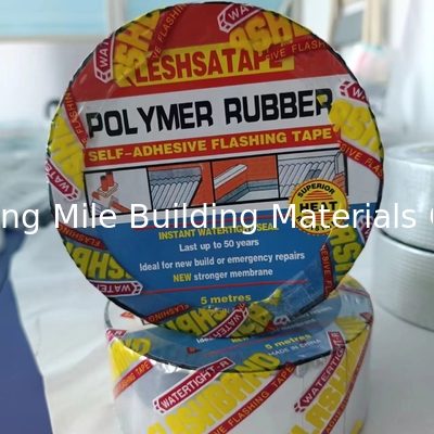 Supplier hot selling Self-adhesive High stickness Polymer Rubber Tape Building Waterproof Materials For Roof Sealing and Waterproofing