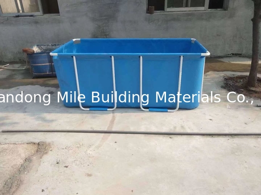 Custom Portable Family Outdoor Small Durable Metal Frame Above Ground Swimming Pool Rectangular Round