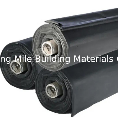 Black White Anti-aging fire resistance self adhesive Formula vulcanized epdm rubber concrete wood terrace roof membrane