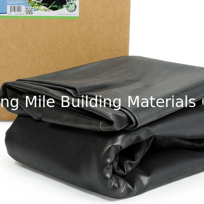 black white rubber epdm pvc 45mil membrane fish farm impermeable pond liners