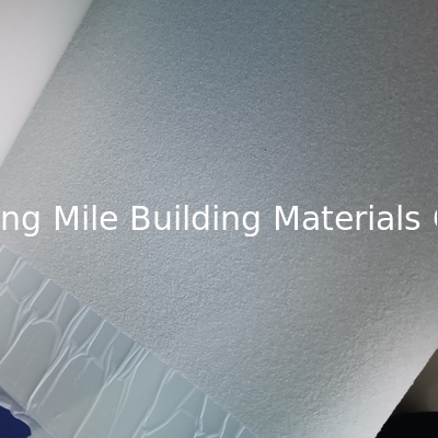 HDPE sheet waterproofing rolling membrane Self Adhesive Pre Applied Waterproof HDPE Membrane