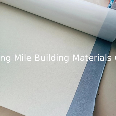 High Quality Self-adhesive Waterproofing Materials Pre-applied HDPE Waterproof Sheet