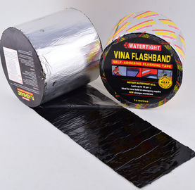 self-adhesive bitumen flash， SGS/CE certification, Self-adhesive Rubber Bitumen flashing tape/flash band