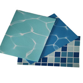 Anti- Micro-Organisms Colorful PVC Swimming Pool Liner Anti-UV