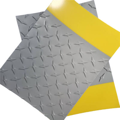 Non-woven fabric backing with fiberglass reinforced TPO waterproof membrane TPO Walkway Board