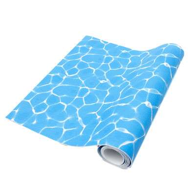 Anti-UV Anti-Microorganisms polyvinyl chloride Blue Mosaic pvc swimming pool liner