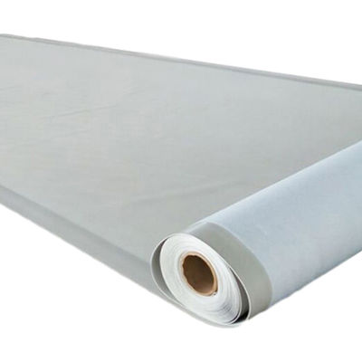 Reinforced with fabric white construction roof PVC anti-uv waterproof sheet