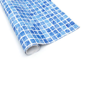 Blue Liner Waterproof mosaic Anti-Slip UV-resistant pvc swimming pool liner
