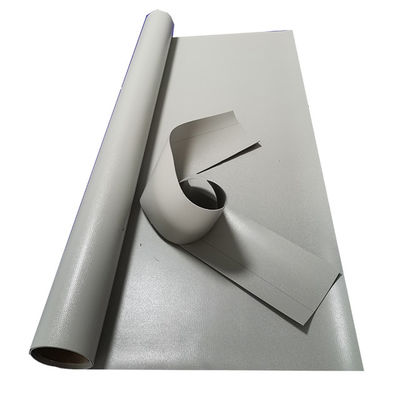 Reinforced with fabric white construction roof PVC anti-uv waterproof sheet