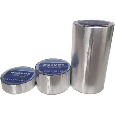 High Polymer Rubber Tape single sided self adhesive waterproof aluminum bituminous tape
